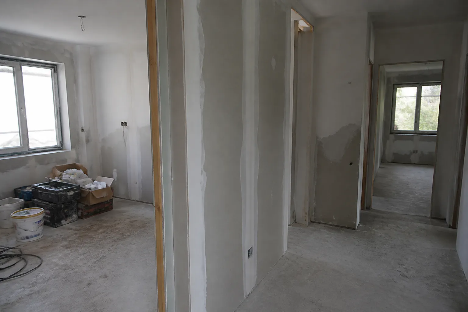 Constat d huissier dans un logement en travaux
