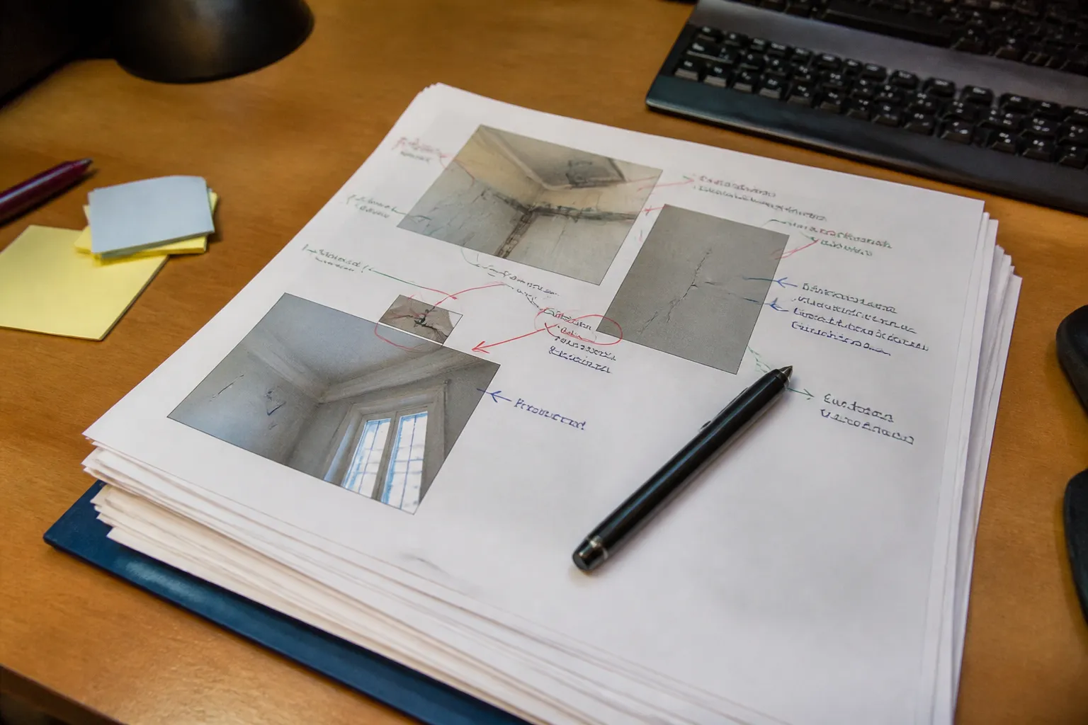 Rapport d expertise annote sur un bureau