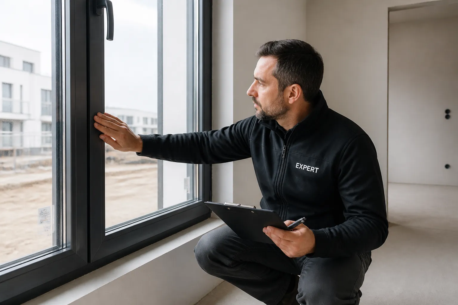 Immeuble neuf avec balcons a L'Isle-d'Abeau
