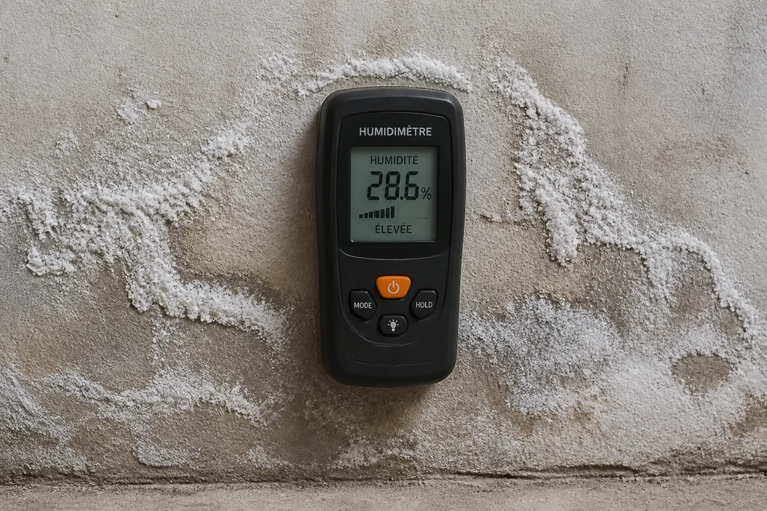 Mesure de l humidite d un mur a Vienne