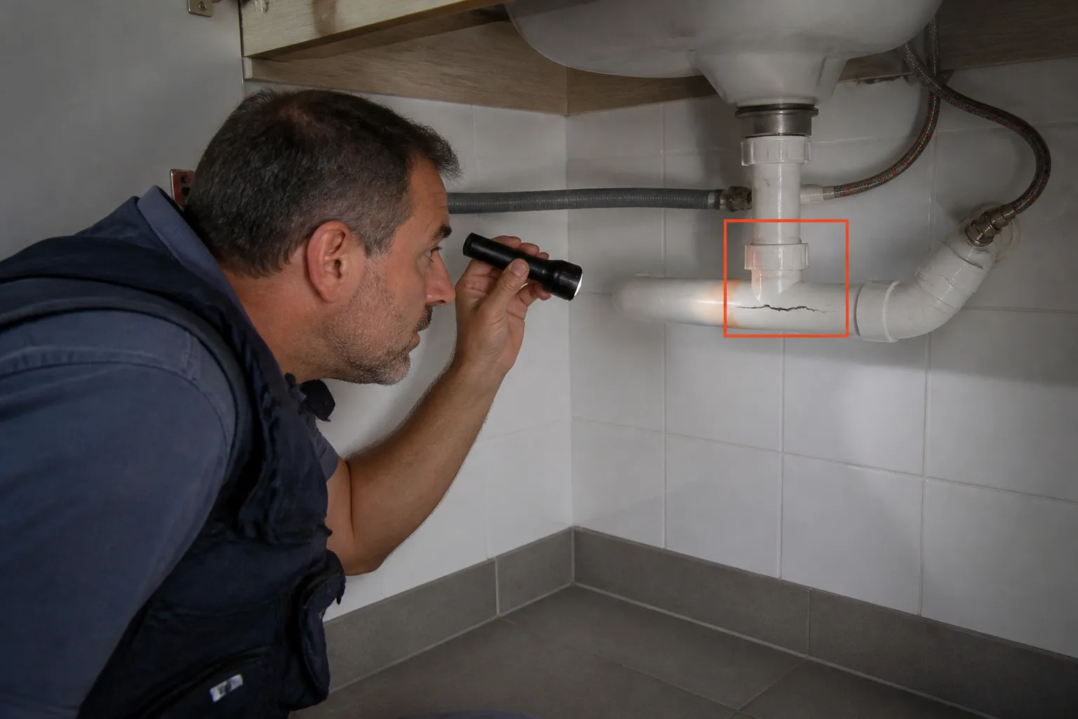 Expert inspectant un logement a la loupe a Eybens