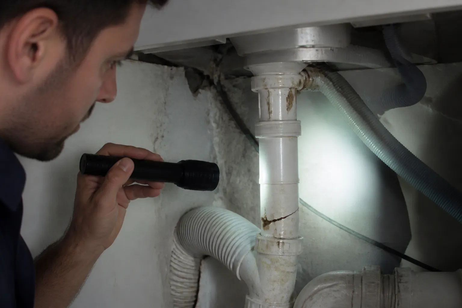 Expert inspectant un logement a la loupe a L'Isle-d'Abeau