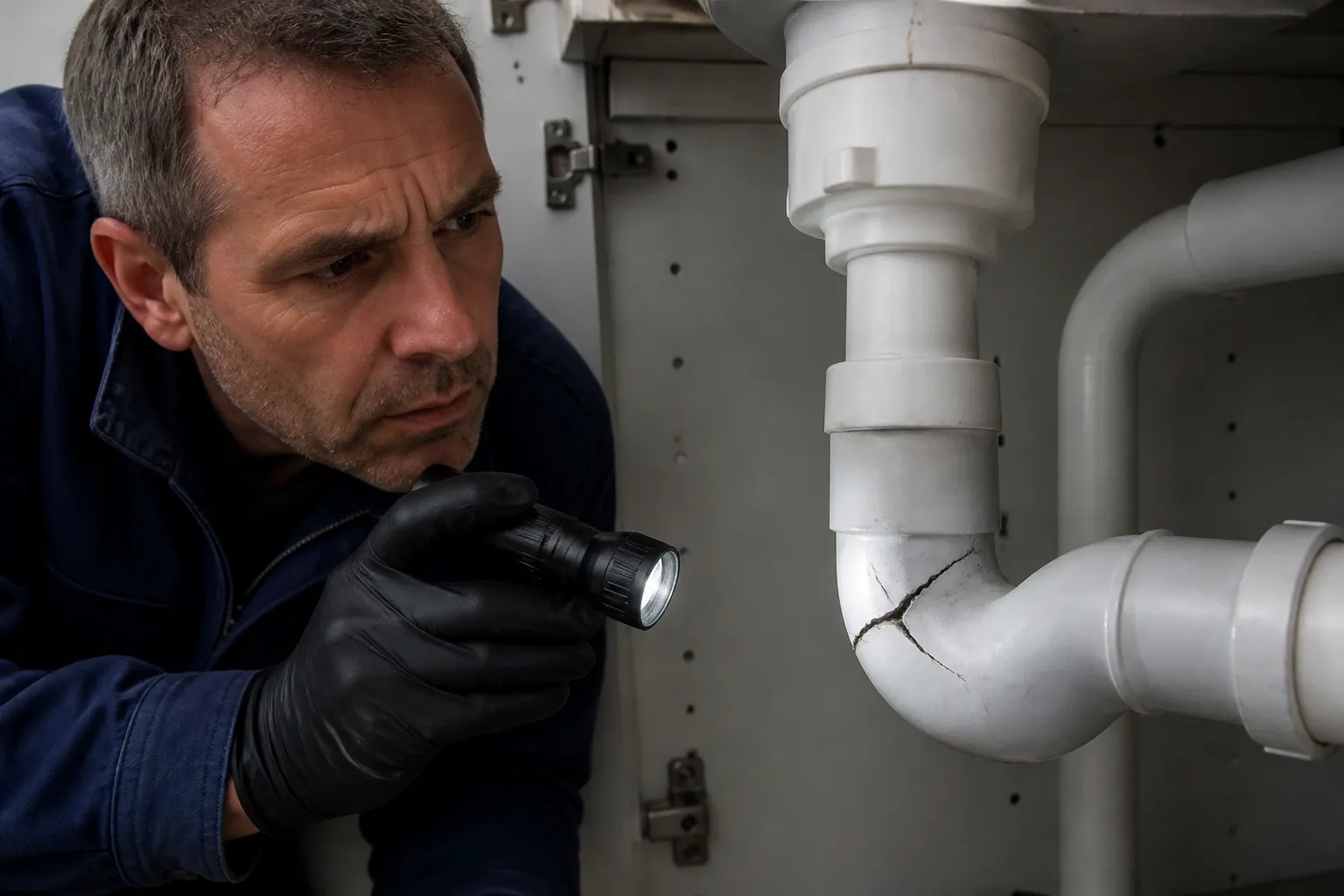 Expert inspectant un logement a la loupe a Seyssinet-Pariset